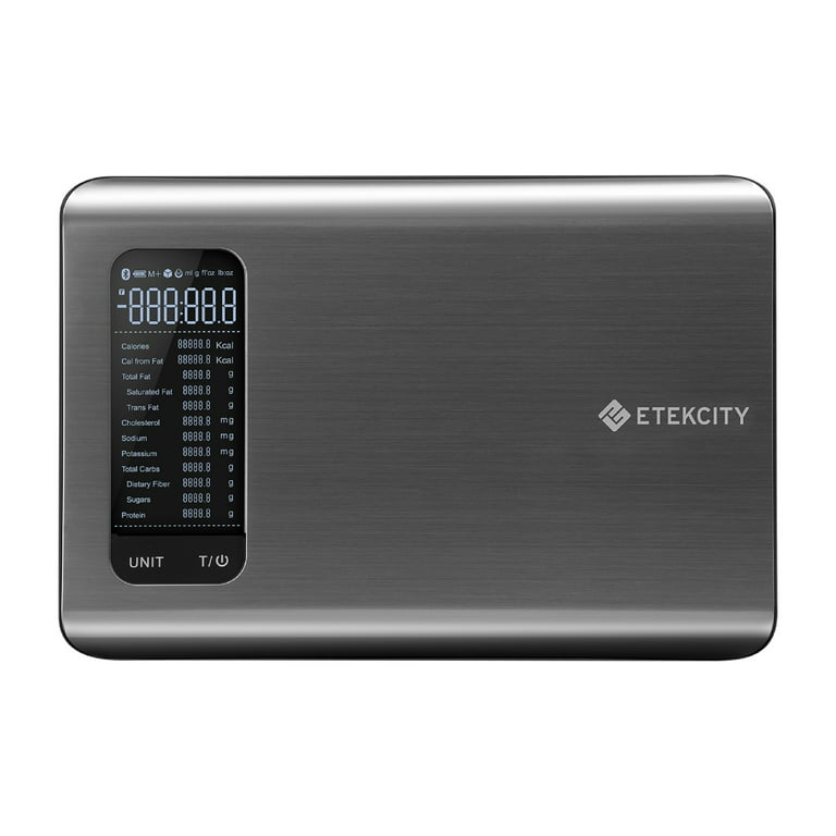 Etekcity Smart Food Nutrition Kitchen Scale, Digital Grams and Ounces for Weight
