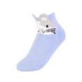thumbnail image 5 of Women's 6 Pairs of Cute Picot Animal Printed Anklet Cozy Plush Soft Slipper Socks, 5 of 8