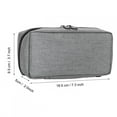 thumbnail image 4 of Hielera para Insulina, Bolsa Enfriador Portátil Frío Mantiene Fresca Organizador Cuidado de para el Viaje,Salir en la Naturaleza y etc (Gray) Saludable Octpeak NO, 4 of 7