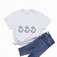 thumbnail image 4 of Godom Womens Halloween Graphic Tee Shirts Short Sleeve Tops Oversized Tshirts Trendy Casual Loose Blouse, 4 of 6