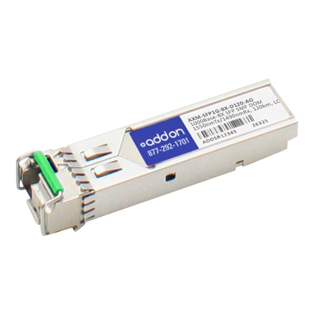 Addon Netgear Axm-sfp10g-bx-d120 Compatible Taa Compliant 1000base-bx Sfp Transceiver (smf, 1550nmt