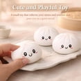 thumbnail image 6 of Dumpling Squishy Mystery Box, Dumpling Squishy Stress Ball, Soft Slow Rising Squeeze Dough with Steamer Case, Sensory Fidget for Adults Teens, Easter Basket Stuffer Gifts, 6 of 8