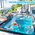 thumbnail image 4 of Fuente de Agua de Doble Pulverización para Piscina, Cascada Ajustable, Rociador para Piscina, Fuente Rociadora para Piscina, 4 of 5