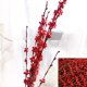 thumbnail image 4 of Flores artificiales de jazmín LzGUNGY paquete de 10 rojo, 4 of 5