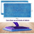 thumbnail image 2 of Replaceable Microfiber Mop Pads - 4-pack, Blue, 2 of 4