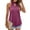 Wine, variant on Njoeus Women Summer Tie Halter Tank Tops Casual Sleeveless Tunic Top Loose Blouses Shirts S-XXL