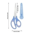 thumbnail image 3 of EDFBUYKRS Petits Ciseaux pour Enfants avec Manche pour Étudiants Ciseaux de Coupe Robustes Fournitures de Rentrée Scolaire Petits Ciseaux de Bricolage pour Enfants, 3 of 4