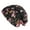 Black, variant on Ethnic Lace Flower Baggy Beanie Cap Women's Spring Summer Breathable Casual Hat