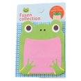 thumbnail image 1 of Ruiboury Cute Animal Sticky Notes Kawaii Removable Notepad Student School Supply Bookmark Memo Sticker Pupils Children Party Bags Filler Frog, 1 of 9