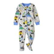 Toddler and Baby Boy Dino Stretchie