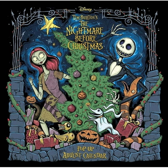 The Nightmare Before Christmas: Advent Calendar and Pop-Up Book, (Hardcover)