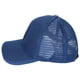 thumbnail image 2 of Gorra de béisbol de malla de secado rápido con visera, color liso, ajustable, transpirable, refrescante, bloqueador solar para viajes al aire libre en otoño (azul oscuro), 2 of 7