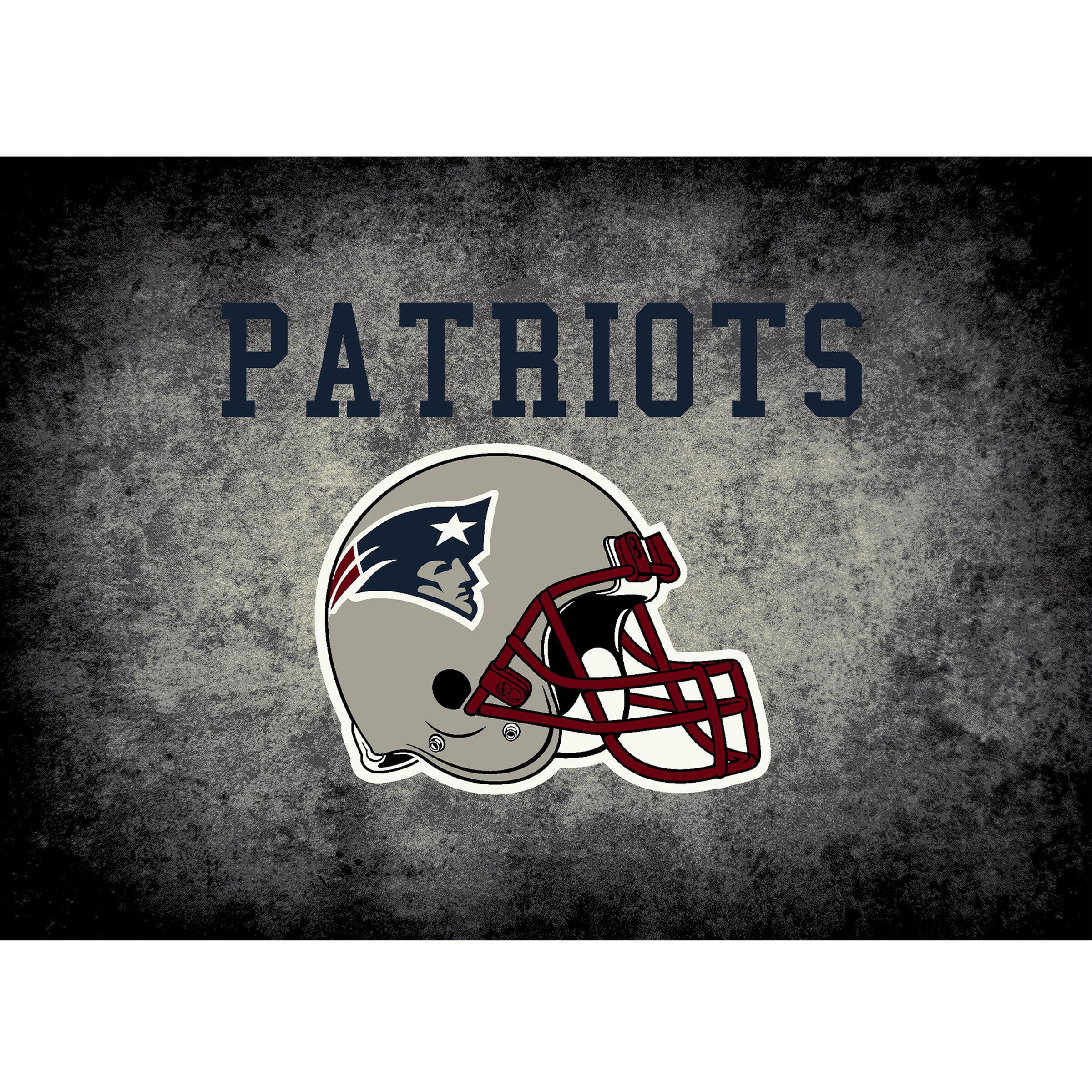 New England Patriots Imperial 4 X 6 Distressed Rug Walmart Com Walmart Com