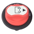 thumbnail image 4 of Electrical Disconnect Switch, Battery Power Cutoff Switch DC50V 50A 22mm Mounting Hole Compact Size  For RV Car Boat Truck, 4 of 8