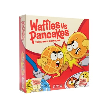 Waffles VS Pancakes – The Breakfast Battle Family Game for Ages 8 , by What Do You Meme? Family