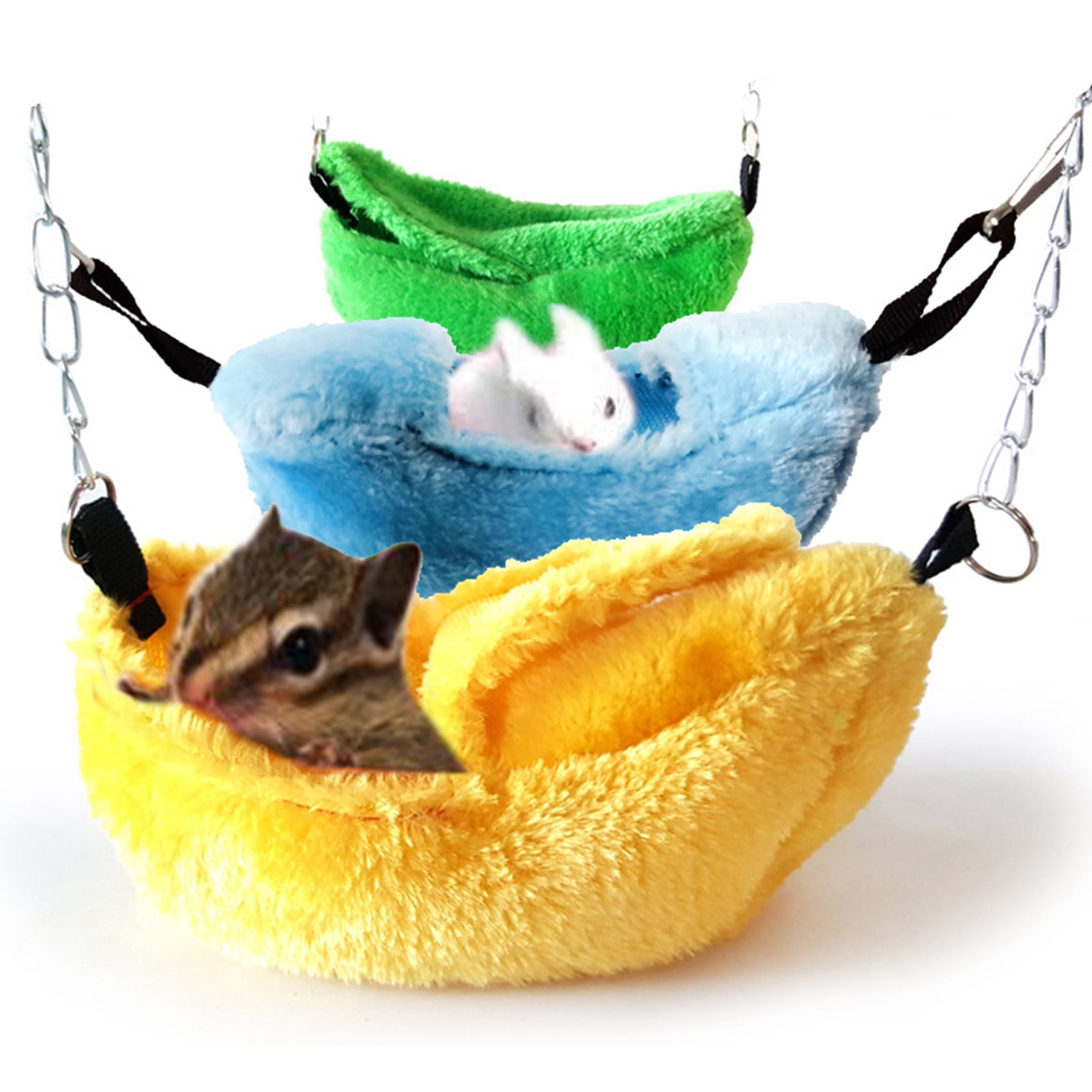 Archer Hamster Parrot Cotton Nest Hanging Banana Cabin Swing House Bed