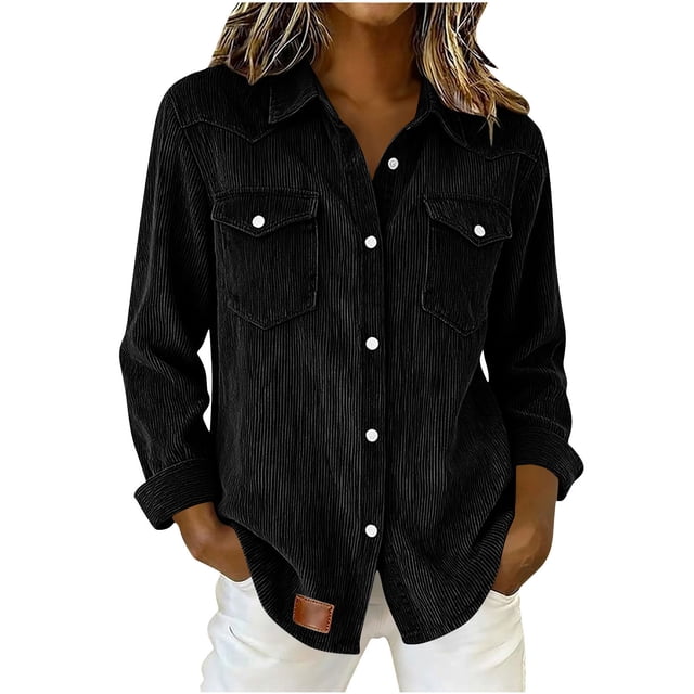 Wensltd Cardigans Doux Femmes Décontractés Col Rabattu Vestes à Manches Longues Coupe Ample avec Poches pour Bureau Printemps Automne Hauts