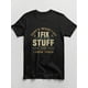 thumbnail image 3 of THAT'S WHAT I DO FIX STUFF AND I KNOW THINGS Crew Neck Casual T-Shirt Black T-Shirts Mens Cotton Funny Soft 100% Cotton Gym-Friendly Running Hiking T-Shirt Made In Usa, 3 of 7