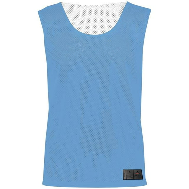 ASI 9718.293.XS Haut Réversible en Maille pour Jeunes, Bleu Columbia & Blanc - Extra Small