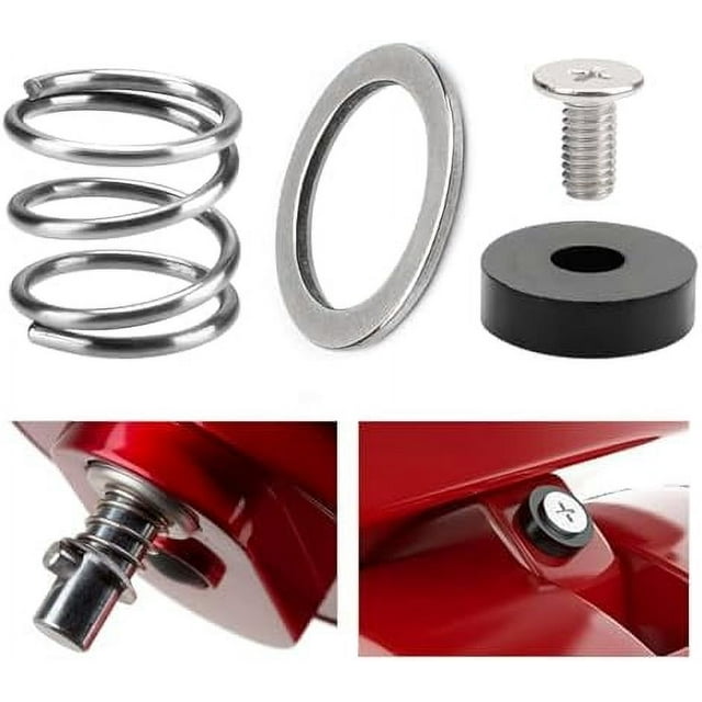 Spring and Washer for KitchenAid Mixers - Kitchenaid Tilt Head Mixers Attachments Kitchenaid Spring and Washer Kit Silver Silver