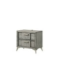 thumbnail image 2 of Nightstand With Gray Veneers And 2 Drawer Dividers Veneer 2 Details, 2 of 2