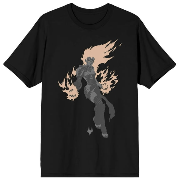 Chandra Nalaar Men's Black Graphic T-Shirt-M