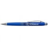 Hub Pen 421BLUE-BLK Mardi Gras Clipper Translucent Blue Pen - Black Ink - Pack of 250