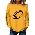 thumbnail image 2 of Game Day Shirts Women, 2026 Football Mom Sweatshirts Fall Cute Trendy Graphic Pullover Long Sleeve Gameday Outfits XL, 2 of 6
