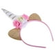 thumbnail image 1 of Cinta Cuerno Diadema de Chica Floral Accesorio de cabellero de Cosplay Disfraz Yuyangstore Unicorn Horn Horn Hairband, 1 of 7