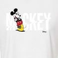 thumbnail image 3 of Disney - Mickey & Friends - Mickey Name Glitch - Juniors Cropped Cotton Blend T-Shirt, 3 of 5