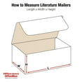 thumbnail image 2 of Box Partners Lit.Mailers,7 1/8x4.5x3,White,50/BDL - BXP ML743, 2 of 5