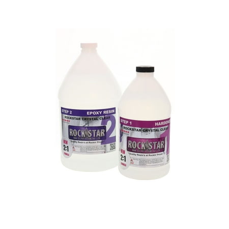 5-Star Crystal Clear Epoxy Resin- 1.5 Gallon Kit (2:1 Mix Ratio)