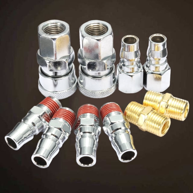 BESTYASH 10Pack Industrial Quick Connector Set with Compressive Strength for Tools Accessories and DIY Projects