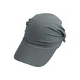 thumbnail image 6 of Women Muslim Headscarf Hat Pre Tied Hair Loss Turban Solid Color Chemo Baseball Cap Slouchy Bonnet Head Cover, 6 of 7