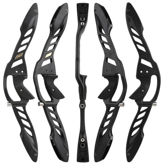 JUNXING H9 Riser 25" Aluminum Alloy ILF Right Hand Bow Handle for Outdoor Hunting Shooting Competition Accessories