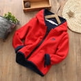 thumbnail image 6 of Children Kids Lovely Fleece Long-sleeved Hooded Sweater Coat Tops, 6 of 8