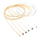 thumbnail image 2 of Cuerdas de guitarra acústica ANGGREK con accesorios para principiantes, 2 of 8