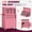 Pink, variant on 12-Drawer Tool Chest with Wheels,2-In-1 Detachable Metal Toolbox Storage Cabinet Organizer(Pink)