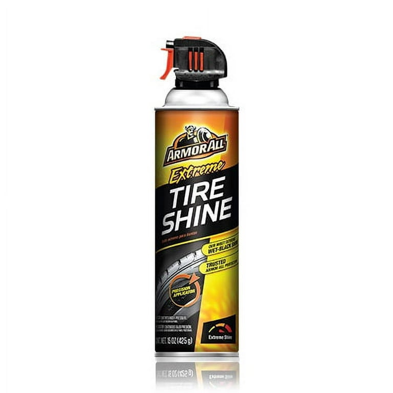 Armor All Extreme Tire Shine Aerosol, Tire Shine Spray (15 ounces