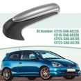 thumbnail image 5 of Handbrake Cover Grip Handle Protective Cover Kit 47115-SNA-A82ZA 47125-SNA-A82ZB for Honda Civic 2006-2011, 5 of 7