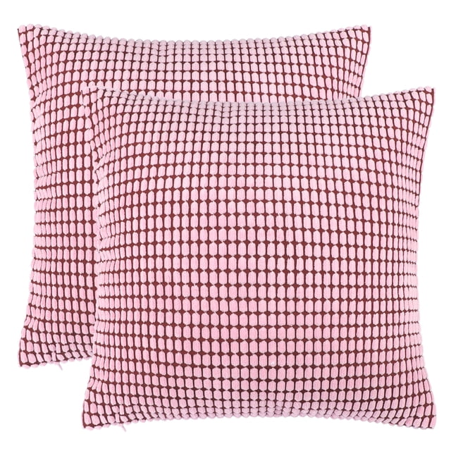Unique Bargains Housse de Coussin Ensemble de 2