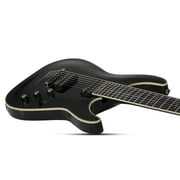 Schecter 2564 C-7 Blackjack Black Gloss Electric Guitar