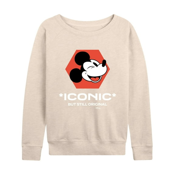 Disney - Iconic But Still Original - Women's Lightweight French Terry Long Sleeve Shirt