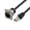 Silver, variant on D Type RJ45 Networking Male to Female Connectors Cat6 RJ45 Panel Mount Adapter