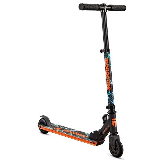 Mongoose Force 100  Folding Scooter, For Kids Age 5 , Orange and Black