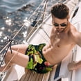 thumbnail image 2 of luoweisi Men's Beach Shorts Quick Dry Swim Trunks with Mesh Lining Frog M, 2 of 5