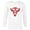 White, variant on Dawn of the Planet of the Apes ALZ-113 Simian Flu Ape Skull - Long Sleeve T-Shirt for Men - Customized-Black