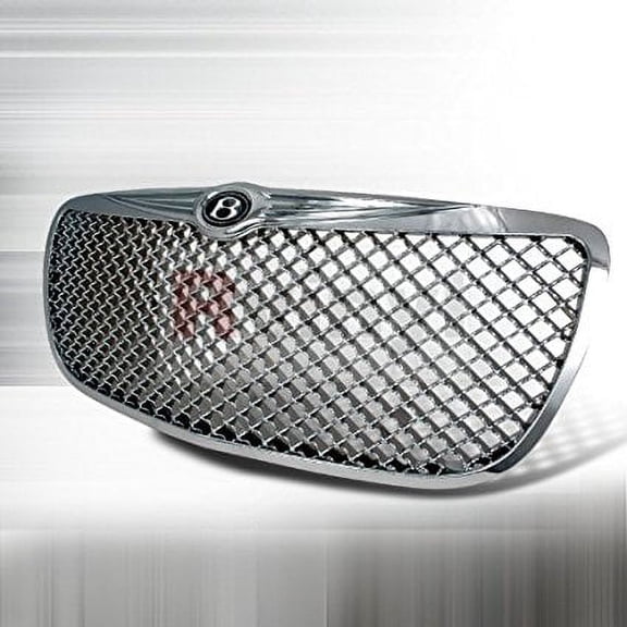 Chrysler Sebring Sedan 2004 2005 2006 Mesh Grille Bentley Style - Chrome