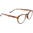 thumbnail image 5 of grinderPUNCH Lunettes de Lecture Rondes Ovales Légères pour Hommes et Femmes +1,50, Écaille, 5 of 5