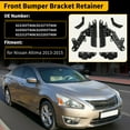 thumbnail image 2 of Soporte del parachoques delantero Unique Bargains para Nissan Altima 2013-2015 No.620583TA0A/620593TA0A/622263TA0A/622273TA0A/622213TA0A/622203TA0A, 2 of 7